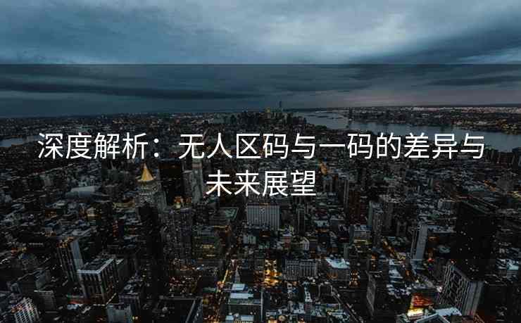 深度解析：无人区码与一码的差异与未来展望